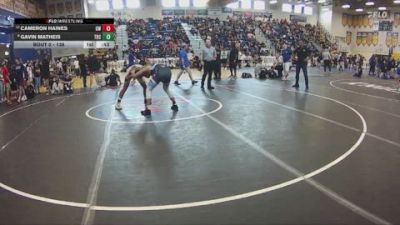 138 lbs Cons. Round 6 - Gavin Matheis, Miami Wrestling Club vs Cameron Haines, Gladiator Wrestling