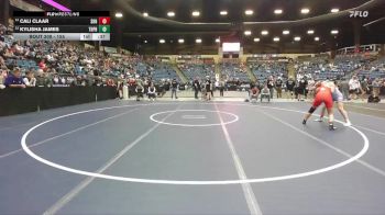 155 lbs Cons. Round 1 - Kylisha James, Topeka - Highland Park HS vs Cali Claar, Spring Hill HS