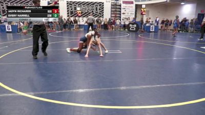 106 lbs Consy 3 - Jadyn Richards, Kiski Area vs Every Harrell, Seneca Valley