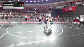 210 lbs Cons. Round 4 - Christian Kelly, Wausau East vs Ethan Ubersox, Pec-Argyle Youth Wrestling