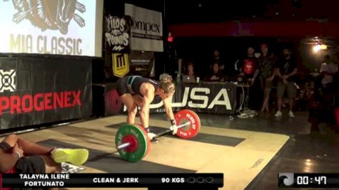 MIA Summer Classic Talayna Fortunato (69kg) CJs