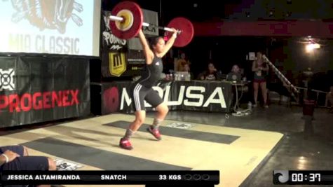 MIA Summer Classic W Session 3 Snatch