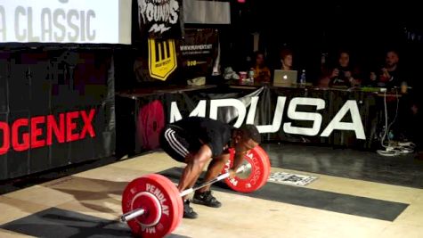 Ediel Marquez Unofficially Ties Senior American Record With 135 Kg Snatch