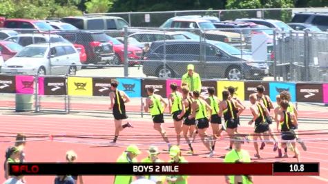 Brooks PR 2015 Boy's 2 Mile (Hunter Takes down Fisher 8:42.51 #9 All-Time!)