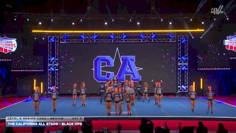 The California All Stars - Livermore - Black Ops [2026 L6 Senior Coed - Medium Day 2] 2026 NCA All-Star National Championship