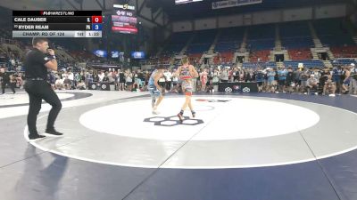 106 lbs Champ. Rd Of 128 - Cale Dauber, Illinois vs Ryder Ream, Pennsylvania