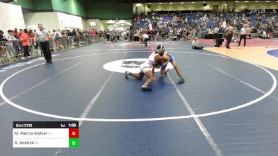 138 lbs Round Of 64 - Mikel Pierce Walker, FL vs Adyn Bostick, AZ