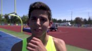 Grant Fisher after close runner-up finish in Brooks PR 2 mile