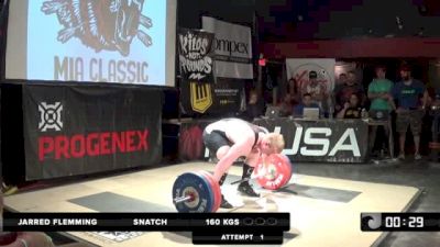 Jared Fleming (94kg) Snatches