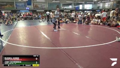 80 lbs Quarterfinals (8 Team) - Coleman Morgan, Louisiananimals Black vs Weston Middleton, Panhandle Punishers