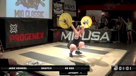 MIA Classic Summer W Session 6 Snatch