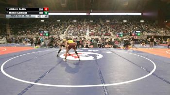 4A-132 lbs Semifinal - Kimball Parry, Star Valley vs Trace Eldridge, Cheyenne East