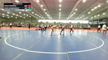 160 lbs Rr Rnd 1 - Cole Zyglewicz, Hammer Wrestling Club vs Luke Charbonneau, North Hunterdon Wrestling Club