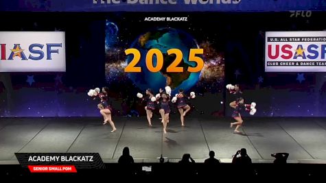 Academy Blackatz [2025 Senior Small Pom Semis] 2025 The Dance Worlds