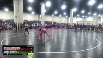 150 lbs Round 3 (6 Team) - Daren Vodicka, Nebraska Smash (Dev A) vs Cameron Sommers, Franklin Black & Blue