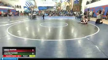 145 lbs Champ. Round 2 - Colton Tucker, Coeur D Alene vs Diego Deaton, Moscow