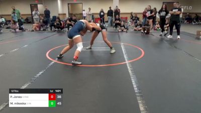 127 lbs Rr Rnd 3 - Piper Jones, Partner Trained Girls vs Maizy Mikeska, PA West