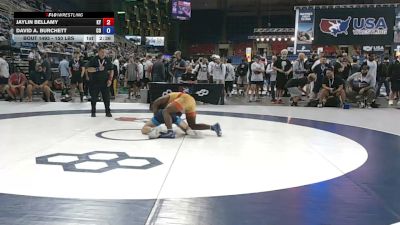 150 lbs Cons. Sub-rd Of 64 - Jaylin Bellamy, Kentucky vs David A. Burchett, Colorado