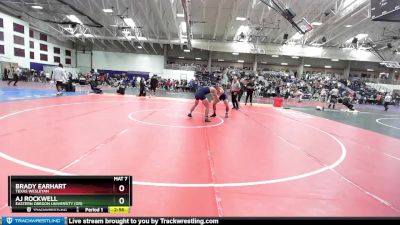 149 lbs Champ. Round 2 - AJ Rockwell, Eastern Oregon University (OR) vs Brady Earhart, Texas Wesleyan