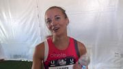 Lauren Wallace cruises to the 800m semis