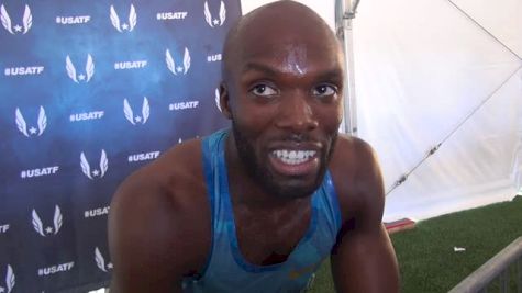 LaShawn Merritt getting used to running rounds again