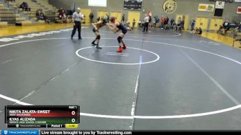 130 lbs Cons. Round 1 - Ilyas Alizada, Service High School Cougars vs Nikita Zalata-Sweet, West Anchorage