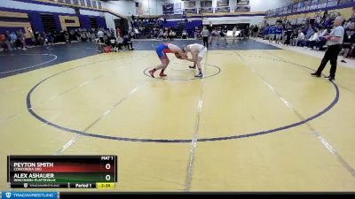 197 lbs Cons. Round 4 - Peyton Smith, Concordia (WI) vs Alex Ashauer, Wisconsin-Platteville