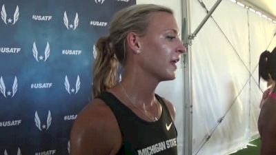 Leah O'Connor is now an adidas athlete, talks future after steeple prelim