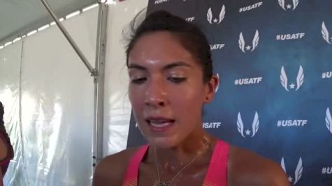 Stephanie Garcia easy first round steeple win at USATF Championships