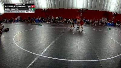 215 lbs Round 3 (8 Team) - Ruben Esquivel, Grayslake Central vs Alexander (Alec) Worobec, Wheaton Warrenville South