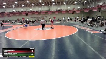 197 lbs Champ. Round 1 - Thomas Culp, Eureka vs Hector Flores, Aurora Universtiy