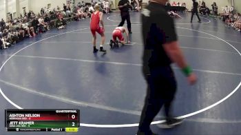 95 lbs Quarterfinals (8 Team) - Ashton Nelson, Nebraska Red vs Jett Kramer, Iowa USA Red