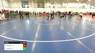 94 lbs Consi Of 16 #2 - Dominique Murphy, Essex Junction VT vs Tolkien Lawlor, Mountnsfield