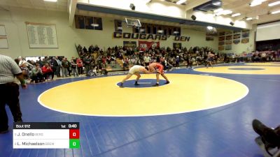 173 lbs Consi Of 4 - Justin Onello, Bergen Catholic (NJ) vs Lars Michaelson, Bremerton (WA)