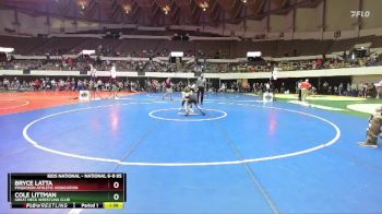 National 6-8 85 Champ. Round 1 - Cole Littman, Great Neck Wrestling Club vs Bryce Latta, Poquoson Athletic Association