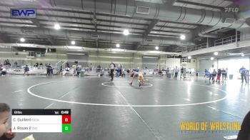 61 lbs Consi Of 8 #1 - Carolina Guillent, Socal Grappling Club vs Juliette Rosas 2, OKC Saints Wrestling