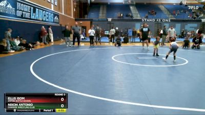 39-44 lbs Round 3 - Nixon Antonio, Charger Wrestling Club vs Ellis Isom, Empire Battle School