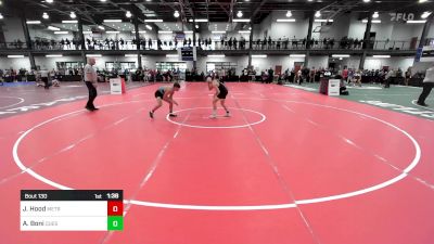 118A lbs Rr Rnd 2 - Jared Hood, Metrowest United vs Antonio Boni, Quest/central Valley Hs