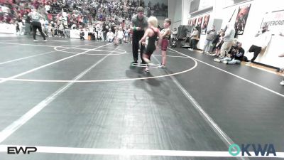 60 lbs Rr Rnd 3 - Jax Elledge, Cleveland Takedown vs Kayden Bass, Grove Takedown Club
