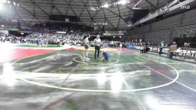 Girls 3A 155 lbs Champ. Round 2 - Bailey Parker, Peninsula (Girls) vs Victoria Rodriguez, Kelso (Girls)