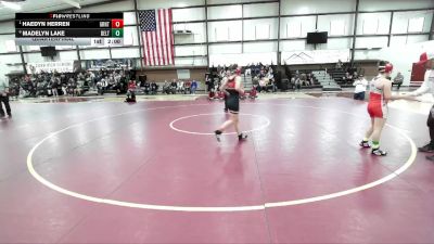 125 lbs Quarterfinal - Haedyn Herren, Grantsville vs Madelyn Lake, Delta