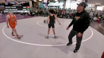 55 lbs Quarterfinal - Colten Lugo, Liberty Warriors Wrestling Club vs Elijah Flores, Jflo Trained