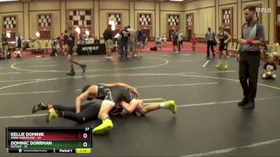 117 lbs Finals (8 Team) - Dominic Dorrman, M2TCNJ vs Kellie Dominik, Pride Wrestling