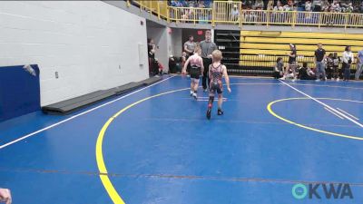 49 lbs Quarterfinal - Ash Cermak, Perry Wrestling Academy vs Maverick Potter, Weatherford Youth Wrestling