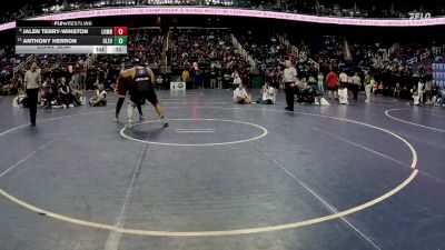 4A 285 lbs Cons. Semi - Jalen Terry-Winston, Lumberton vs Anthony Herron, Cleveland