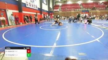 140 lbs 3rd Place - Alexi Valencia, Perry Girls Wrestling Club vs Addison Farquhar, Broken Arrow Girls