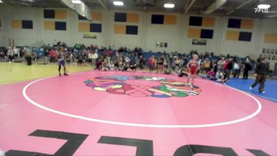 88-92 lbs 2nd Place Match - Tate Strait, Sublime Wrestling Academy vs Carson Montenegro, Middleton Wrestling Club