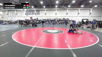 132 lbs Consi Of 8 #2 - Ike Blomberg, Shelton vs Ryder Symes, Newtown