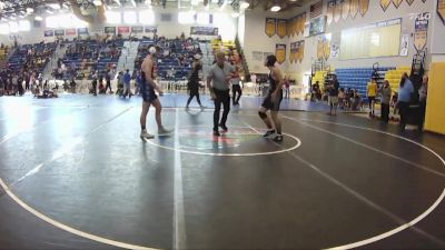 175 Blue Round 1 - SEBASTIAN ESCOBAR, Cypress Creek H S vs Hayden Taylor, Camden County