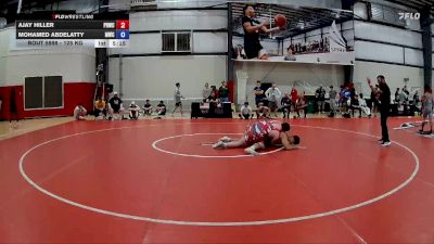 125 kg Cons. Round 2 - Ajay Hiller, PRWC vs Mohamed Abdelatty, MontCo Wrestling Club